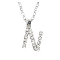 Collier Artlinea Femme in Argent Zircone ZCS4/N-LB - ZCS4/N-LB